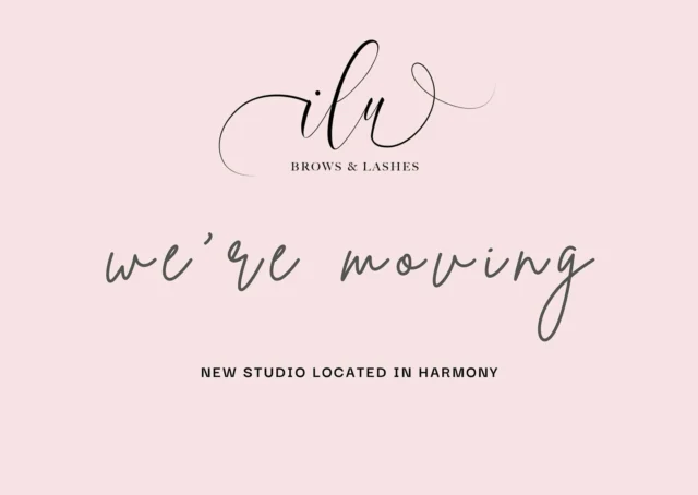 New Location September!! 

Exciting news, our new studio will be opening up in Harmony come September! So exciting, I can’t wait to see you all in the new spot come September ❤️❤️🥂🎉

#liveinharmony #newlocation